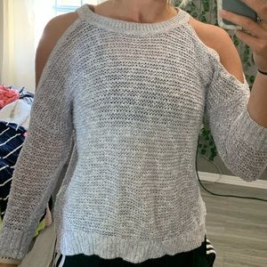 Express Open Shoulder Sweater